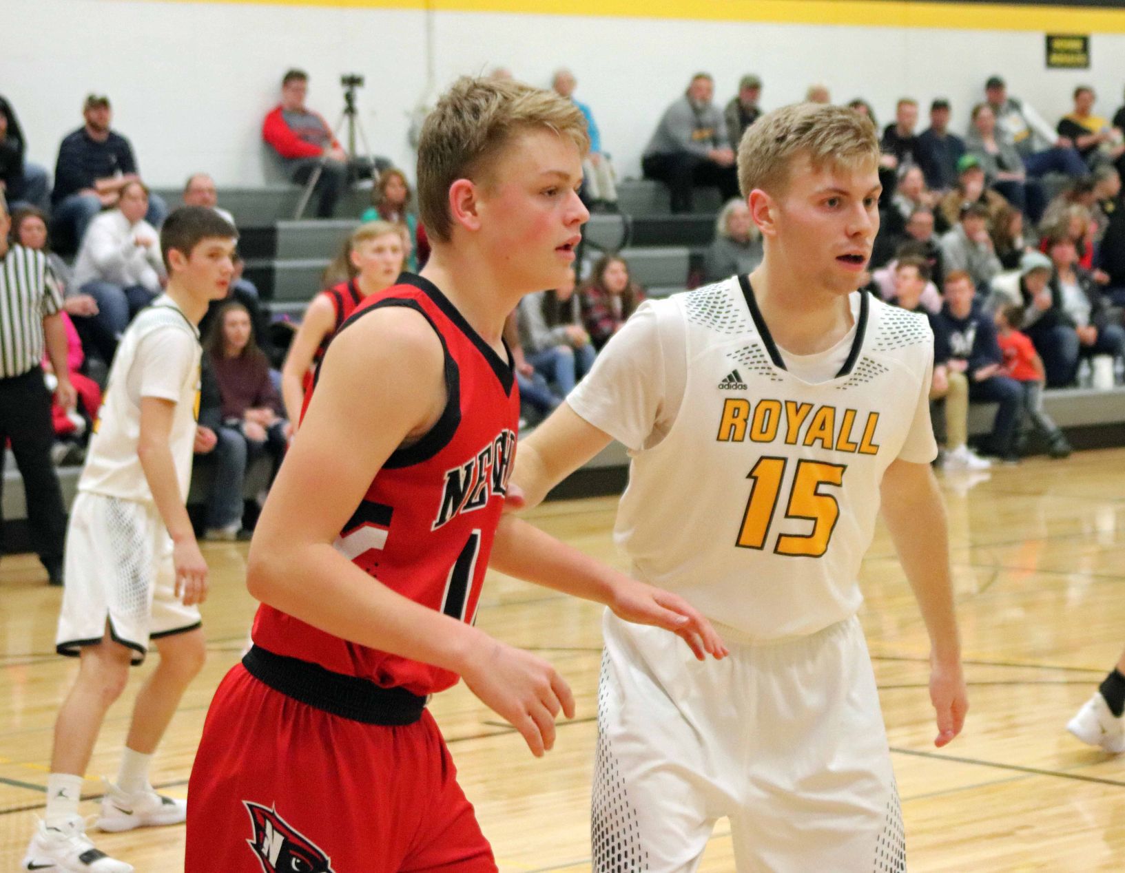 Necedah at Royall boys basketball (12/20/18)
